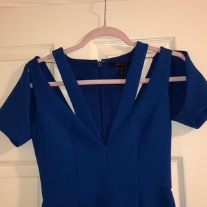 Royal blue BCBG maxi Trump dress.